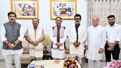मुख्यमंत्री विष्णु देव साय से राजस्थान विधानसभा अध्यक्ष वासुदेव देवनानी ने की सौजन्य भेंट
