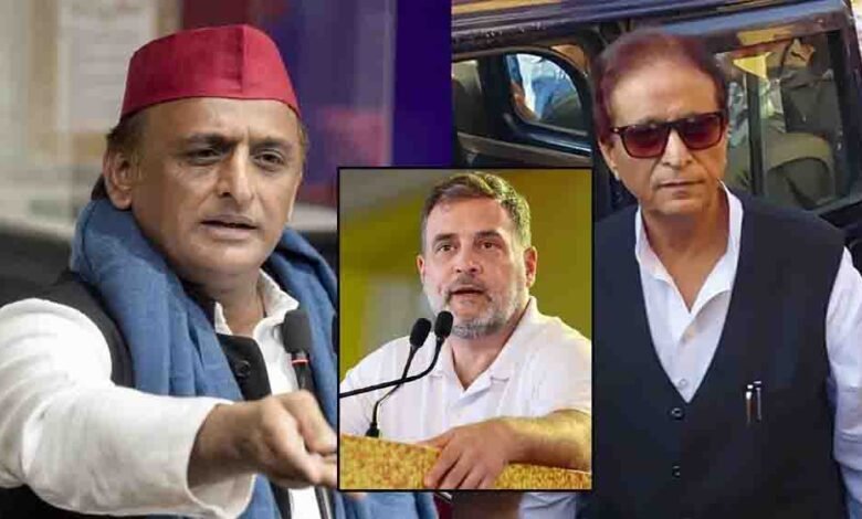 अखिलेश यादव-आजम खान की मुलाकात से यूपी की सियासत में हलचल, क्या कांग्रेस ने सपा को दी 172 सीटों की सूची? अखिलेश यादव-आजम खान की मुलाकात से यूपी की सियासत में हलचल, क्या कांग्रेस ने सपा को दी 172 सीटों की सूची?