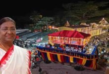 राष्ट्रपति द्रौपदी मुर्मु ने माँ दंतेश्वरी की पूजा-अर्चना कर देशवासियों की सुख-समृद्धि और खुशहाली की कामना की
