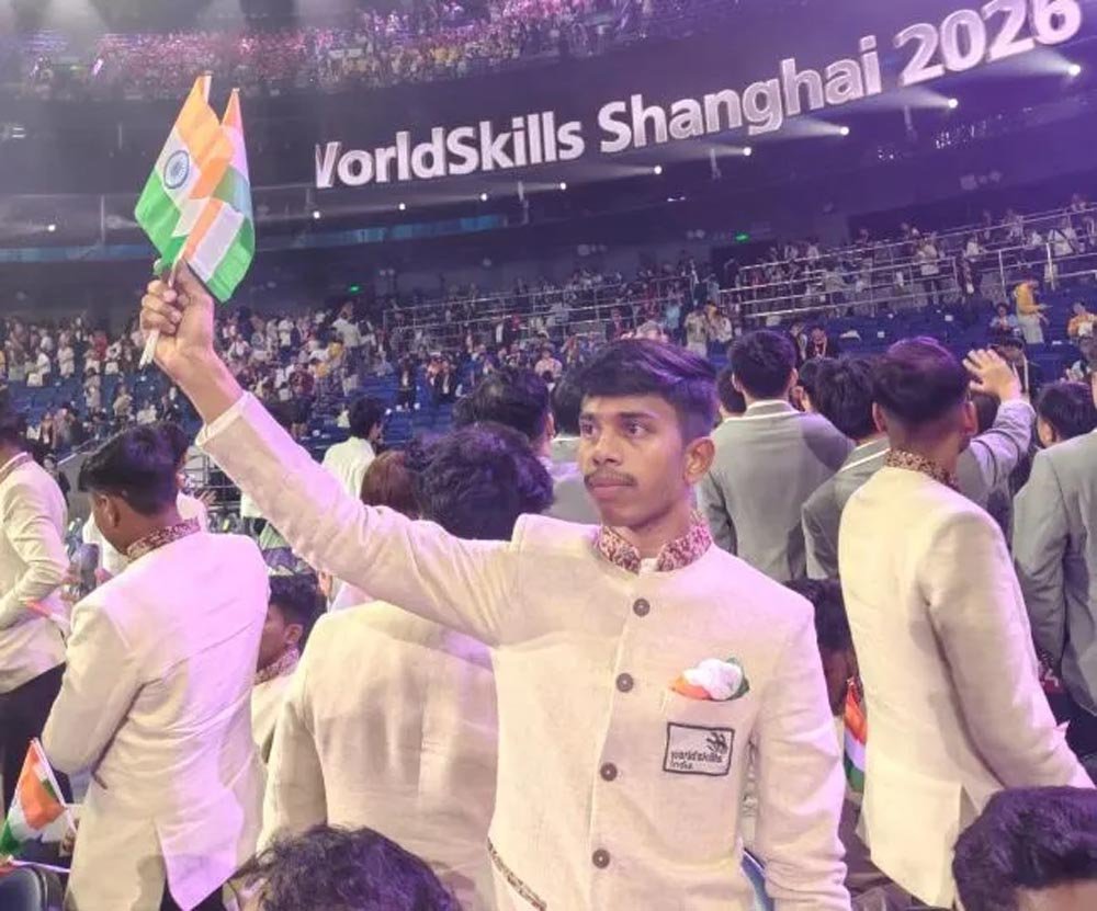 कटिहार के दिलखुश ने चीन में लहराया परचम, वर्ल्ड स्किल्स में टॉप-10 में जगह; PM मोदी ने बढ़ाया हौसला कटिहार के दिलखुश ने चीन में लहराया परचम, वर्ल्ड स्किल्स में टॉप-10 में जगह; PM मोदी ने बढ़ाया हौसला