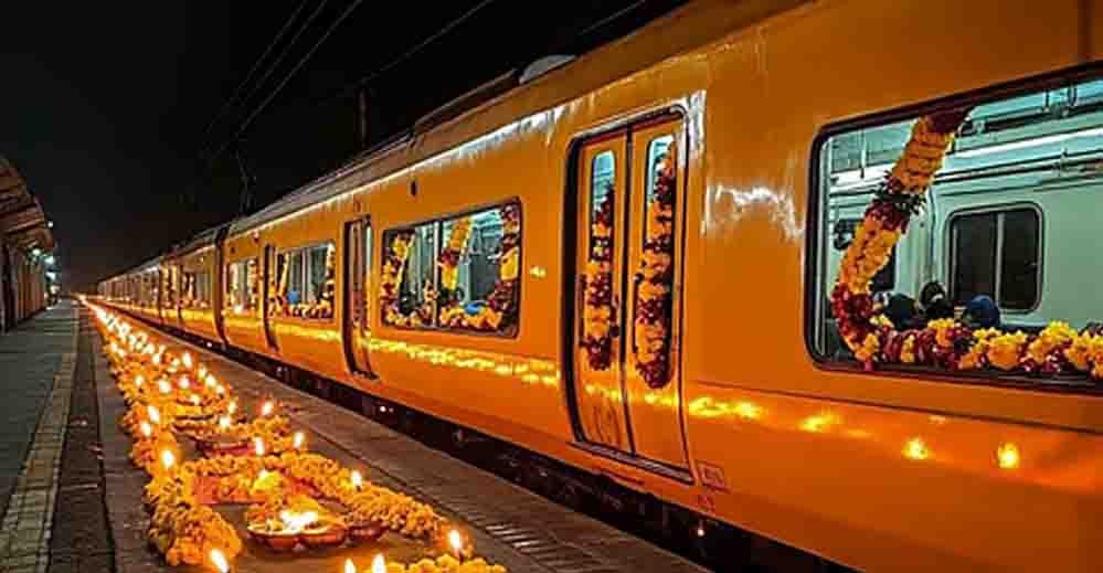 MP के यात्रियों को दिवाली-छठ पर राहत, 1 नवंबर से चलेगी फेस्टिवल स्पेशल ट्रेन; इटारसी-कटनी-सतना में स्टॉप MP के यात्रियों को दिवाली-छठ पर राहत, 1 नवंबर से चलेगी फेस्टिवल स्पेशल ट्रेन; इटारसी-कटनी-सतना में स्टॉप