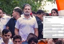 हम लड़ाई नहीं चाहते’, व्यापारियों ने राहुल गांधी को दी 20 मिनट की चुनौती, मिलने के लिए लिखा पत्र