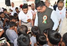 शिक्षा मंत्री गजेन्द्र यादव ने स्कूलों में साईंश्योर न्यूट्रिशन पायलट प्रोजेक्ट का किया शुभारंभ
