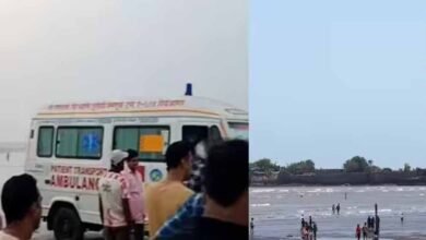 रायगढ़ बीच पर बड़ा हादसा, पुणे के 8 छात्रों की समुद्र में डूबने से मौत