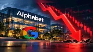 Alphabet के शेयरों में भारी गिरावट, 5 मिनट में 48 लाख करोड़ रुपये की वैल्यू साफ! Alphabet के शेयरों में भारी गिरावट, 5 मिनट में 48 लाख करोड़ रुपये की वैल्यू साफ!
