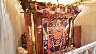 उज्जैन के खड़े हनुमान मंदिर में आधी रात तकनीकी जांच, मूर्ति की गहराई मापने पहुंची टीम उज्जैन के खड़े हनुमान मंदिर में आधी रात तकनीकी जांच, मूर्ति की गहराई मापने पहुंची टीम