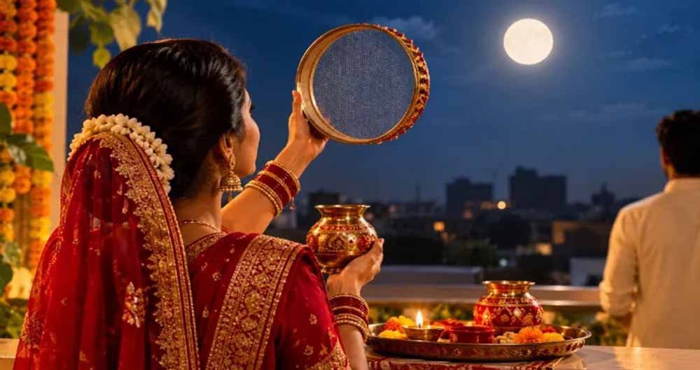 करवा चौथ 2026: आज शाम 5:38 बजे से पूजा का शुभ मुहूर्त, जानें चंद्रोदय का समय और पूजन विधि