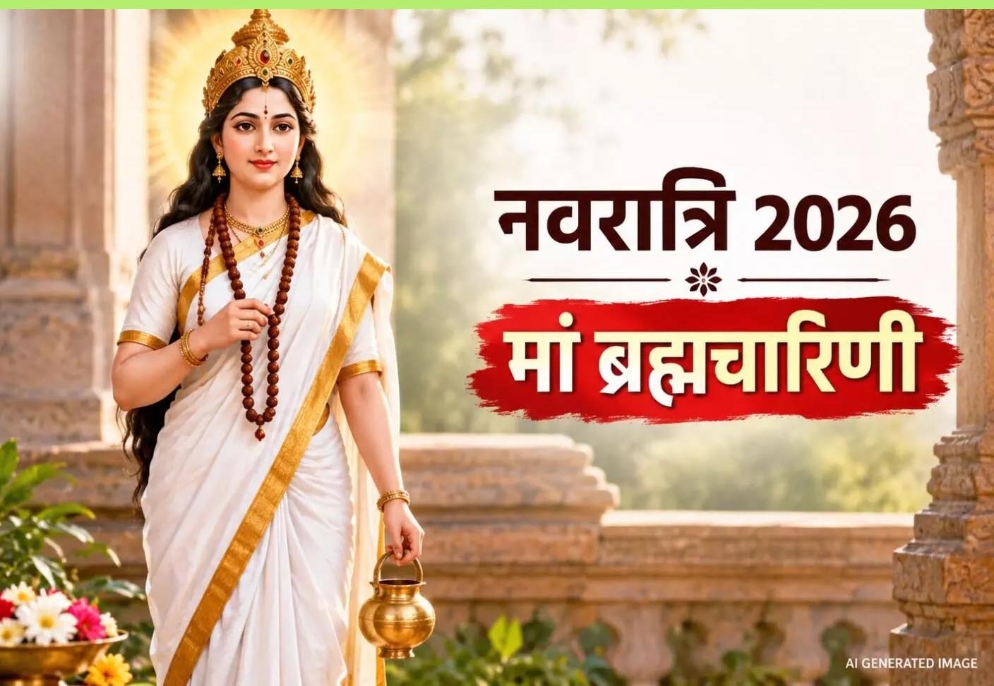 शारदीय नवरात्रि के दूसरे दिन मां ब्रह्मचारिणी की पूजा, जानें प्रिय भोग और धार्मिक महत्व शारदीय नवरात्रि के दूसरे दिन मां ब्रह्मचारिणी की पूजा, जानें प्रिय भोग और धार्मिक महत्व