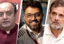 पायलट स्मित मछार की बहादुरी पर कांग्रेस की चुप्पी, बीजेपी सांसद सुधांशु त्रिवेदी ने उठाए सवाल