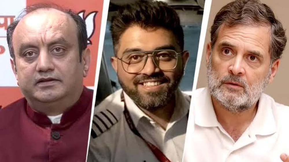 पायलट स्मित मछार की बहादुरी पर कांग्रेस की चुप्पी, बीजेपी सांसद सुधांशु त्रिवेदी ने उठाए सवाल पायलट स्मित मछार की बहादुरी पर कांग्रेस की चुप्पी, बीजेपी सांसद सुधांशु त्रिवेदी ने उठाए सवाल