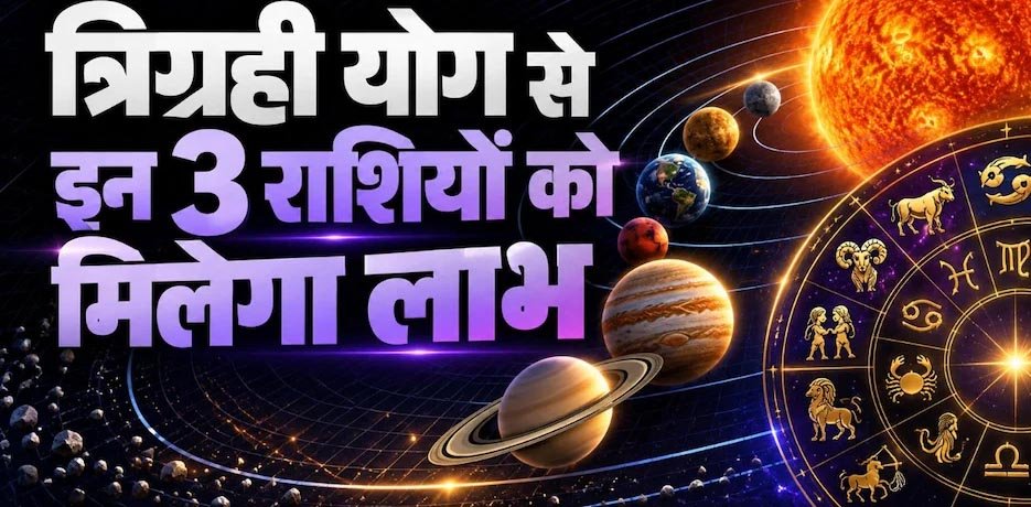 17 अक्टूबर को बनेगा त्रिग्रही योग, इन 3 राशियों की चमकेगी किस्मत; धन-करियर में होगा बड़ा लाभ 17 अक्टूबर को बनेगा त्रिग्रही योग, इन 3 राशियों की चमकेगी किस्मत; धन-करियर में होगा बड़ा लाभ