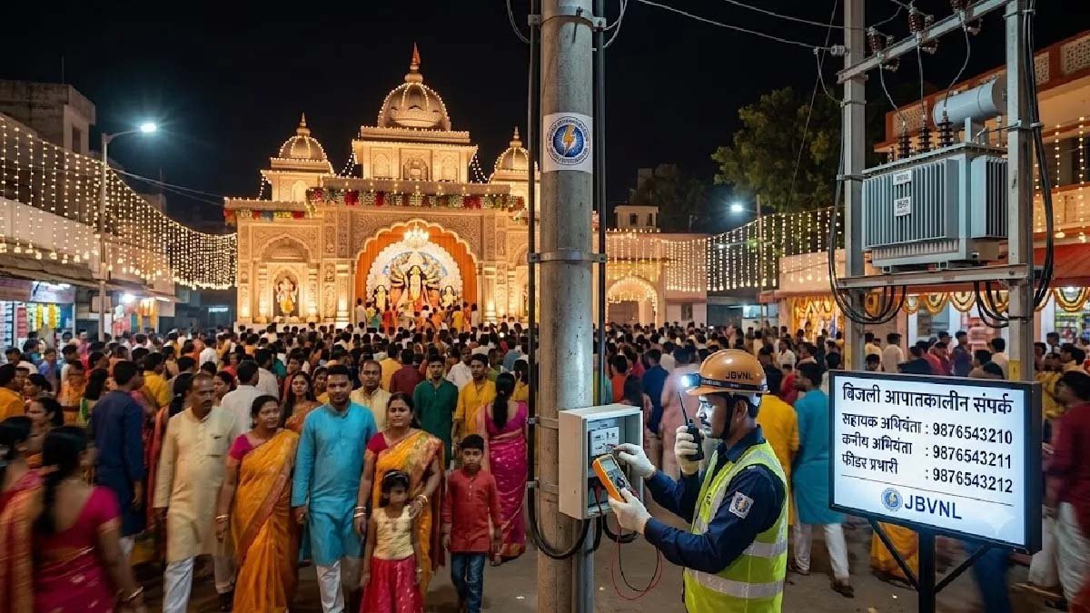 झारखंड में दुर्गा पूजा को लेकर बिजली विभाग अलर्ट, पूजा पंडालों में पंचमी से तैनात रहेंगे कर्मचारी