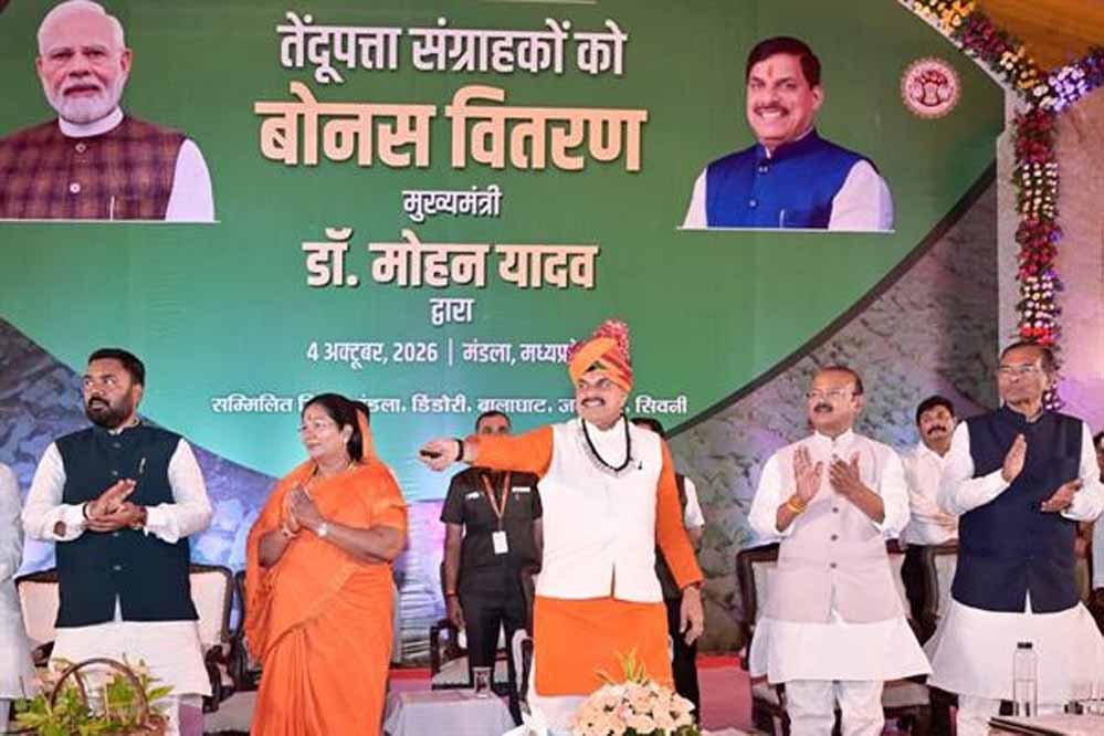 प्रकृति पूजक जनजातीय समुदाय प्रदेश की धरोहर: मुख्यमंत्री डॉ. यादव प्रकृति पूजक जनजातीय समुदाय प्रदेश की धरोहर: मुख्यमंत्री डॉ. यादव