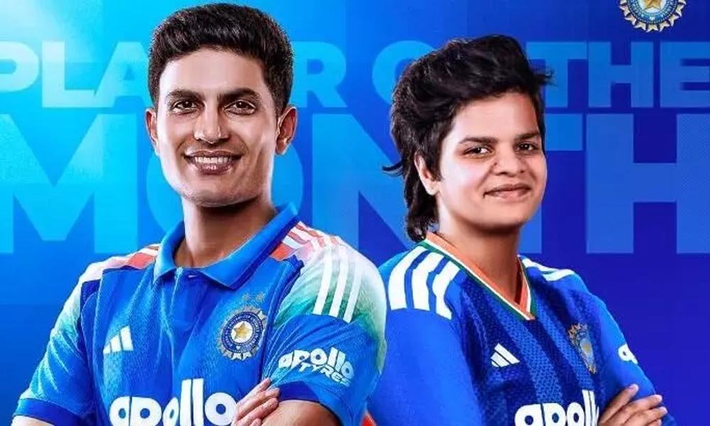 शुभमन गिल और शेफाली वर्मा बने ICC प्लेयर ऑफ द मंथ, सितंबर में शानदार प्रदर्शन का मिला इनाम शुभमन गिल और शेफाली वर्मा बने ICC प्लेयर ऑफ द मंथ, सितंबर में शानदार प्रदर्शन का मिला इनाम