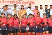 26वीं राज्य स्तरीय शालेय क्रीड़ा प्रतियोगिता का रंगारंग समापन