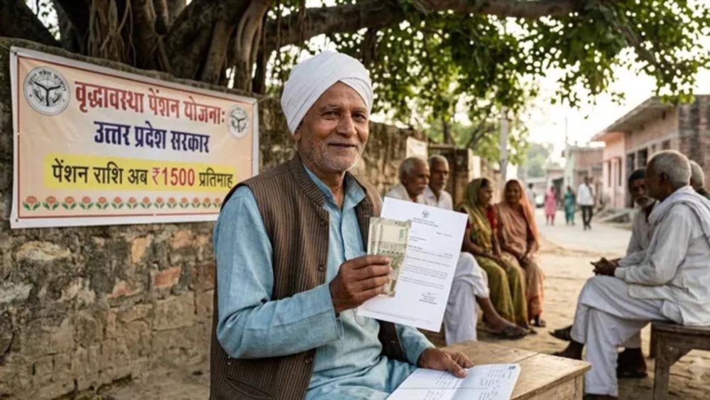 यूपी के बुजुर्गों को हर महीने ₹1,500! वृद्धावस्था पेंशन की नई पात्रता और नियम जानें यूपी के बुजुर्गों को हर महीने ₹1,500! वृद्धावस्था पेंशन की नई पात्रता और नियम जानें