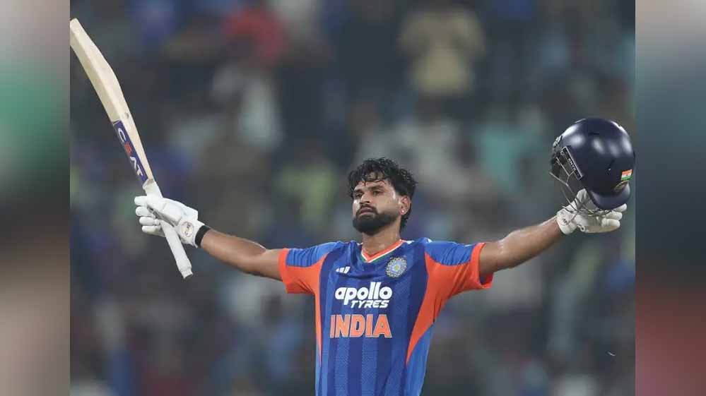 T20I रैंकिंग में श्रेयस अय्यर की लंबी छलांग, 18 पायदान चढ़े; कोहली को हुआ नुकसान T20I रैंकिंग में श्रेयस अय्यर की लंबी छलांग, 18 पायदान चढ़े; कोहली को हुआ नुकसान