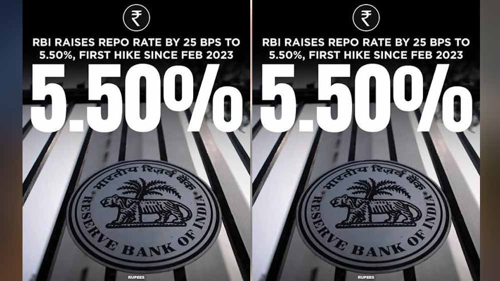 RBI Repo Rate: 4 साल बाद बढ़ी ब्याज दर, अब महंगे होंगे लोन और बढ़ेगी EMI RBI Repo Rate: 4 साल बाद बढ़ी ब्याज दर, अब महंगे होंगे लोन और बढ़ेगी EMI