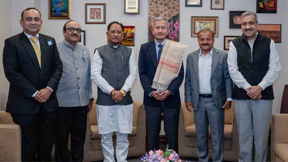 छत्तीसगढ़ के लिए बड़ी उपलब्धि, सिंगापुर दौरे में ₹43,600 करोड़ की FDI प्रतिबद्धताएं, कौशल विकास समझौता छत्तीसगढ़ के लिए बड़ी उपलब्धि, सिंगापुर दौरे में ₹43,600 करोड़ की FDI प्रतिबद्धताएं, कौशल विकास समझौता