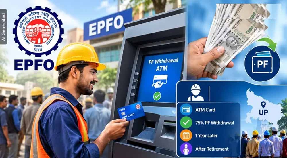 EPFO की नई तैयारी: UPI से निकाल सकेंगे PF का पैसा, 75% तक रकम निकालने की सुविधा पर काम EPFO की नई तैयारी: UPI से निकाल सकेंगे PF का पैसा, 75% तक रकम निकालने की सुविधा पर काम