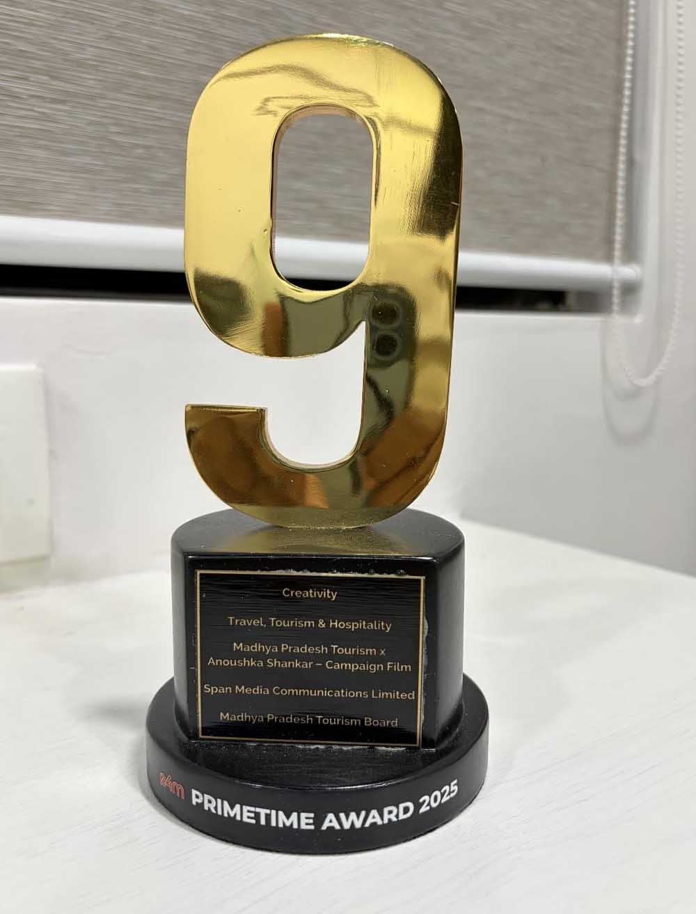 मध्यप्रदेश पर्यटन की प्रमोशनल फिल्म ‘द सितारिस्ट’ को e4m PrimeTime Awards में मिला गोल्ड अवॉर्ड मध्यप्रदेश पर्यटन की प्रमोशनल फिल्म ‘द सितारिस्ट’ को e4m PrimeTime Awards में मिला गोल्ड अवॉर्ड