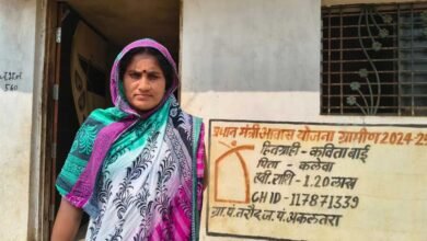 प्रधानमंत्री आवास योजना से कविता बाई के पक्के घर का सपना हो रहा साकार प्रधानमंत्री आवास योजना से कविता बाई के पक्के घर का सपना हो रहा साकार