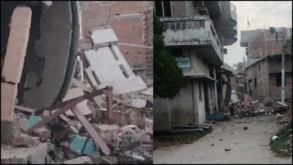 बिहार के सिवान में पटाखा गोदाम में भीषण विस्फोट, 7 लोगों की मौत की सूचना बिहार के सिवान में पटाखा गोदाम में भीषण विस्फोट, 7 लोगों की मौत की सूचना