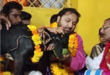 बस्तर दशहरा में निभाई गई निशा जात्रा की परंपरागत रस्म