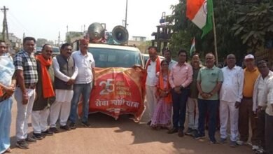 जामुल में ईश्वर सिंह ठाकुर के नेतृत्व में निकाली गई भव्य सेवा ज्योति यात्रा जामुल में ईश्वर सिंह ठाकुर के नेतृत्व में निकाली गई भव्य सेवा ज्योति यात्रा