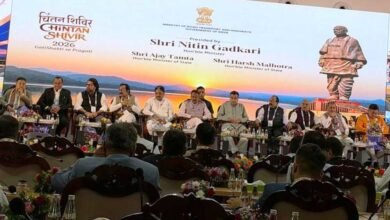 उप मुख्यमंत्री  अरुण साव सड़क एवं राष्ट्रीय राजमार्ग पर राष्ट्रीय चिंतन शिविर में हुए शामिल