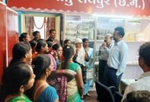 ग्रामोद्योग सचिव  राजेश सिंह राणा ने किया छत्तीसगढ़ रेशम सेतु का निरीक्षण