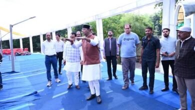 सेवा संकल्प ज्योति यात्रा की तैयारियों को लेकर मंत्री सारंग ने किया जिला मुख्यालय कार्यक्रम स्थल का दौरा सेवा संकल्प ज्योति यात्रा की तैयारियों को लेकर मंत्री सारंग ने किया जिला मुख्यालय कार्यक्रम स्थल का दौरा