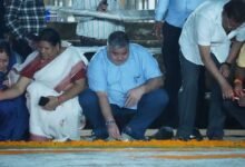 रणजीता स्टेडियम में रंगोली के जरिए साकार हुआ डिजिटल इंडिया का विजन रणजीता स्टेडियम में रंगोली के जरिए साकार हुआ डिजिटल इंडिया का विजन