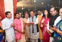 मुख्यमंत्री निवास में गरबा महोत्सव की धूम, भक्ति और उल्लास के रंग में रंगा आयोजन