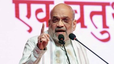 अमित शाह के कार्यक्रमों को लेकर सुरक्षा बढ़ी, कांग्रेस के विरोध प्रदर्शन के मद्देनजर पुलिस अलर्ट अमित शाह के कार्यक्रमों को लेकर सुरक्षा बढ़ी, कांग्रेस के विरोध प्रदर्शन के मद्देनजर पुलिस अलर्ट