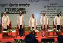 आईआईटी भिलाई के छठे दीक्षांत समारोह में 313 विद्यार्थियों को मिली उपाधियाँ, उत्कृष्ट प्रदर्शन करने वाले विद्यार्थी स्वर्ण पदक से सम्मानित