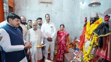 मुख्यमंत्री डॉ. यादव ने काली माता मंदिर में किए दर्शन-पूजन, प्रदेश की सुख-समृद्धि की कामना की