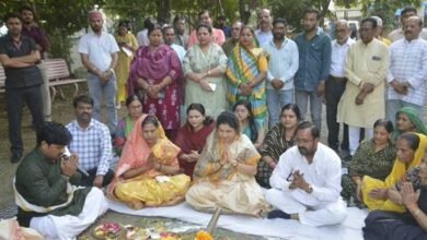 गोविंदपुरा क्षेत्र के वार्ड-60 में 42 लाख रुपये से अधिक के विकास कार्यों का हुआ भूमि-पूजन गोविंदपुरा क्षेत्र के वार्ड-60 में 42 लाख रुपये से अधिक के विकास कार्यों का हुआ भूमि-पूजन