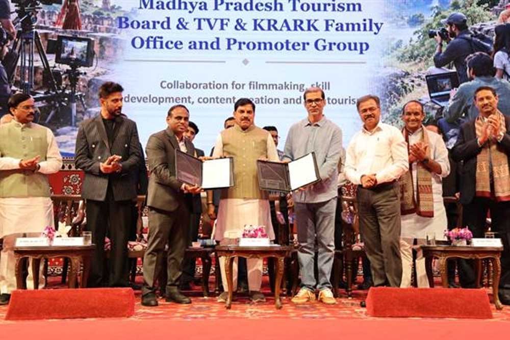 मध्यप्रदेश ट्रैवल मार्ट 2026 में आया 3,729 करोड़ रूपये का निवेश मध्यप्रदेश ट्रैवल मार्ट 2026 में आया 3,729 करोड़ रूपये का निवेश