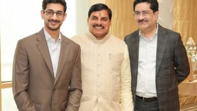 मुख्यमंत्री डॉ. यादव ने आदित्य बिरला समूह के प्रमुख कुमार मंगलम बिरला से की भेंट