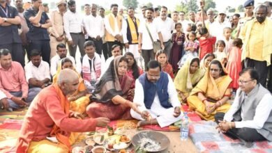 महाअष्टमी पर चलगली क्षेत्र को मंत्री रामविचार नेताम का बड़ी सौगात मोरन नदी पर 5.91 करोड़ की लागत से बनेगा उच्चस्तरीय पुल महाअष्टमी पर चलगली क्षेत्र को मंत्री रामविचार नेताम का बड़ी सौगात मोरन नदी पर 5.91 करोड़ की लागत से बनेगा उच्चस्तरीय पुल