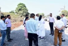 पीडब्ल्यूडी सचिव का निरीक्षण, निर्माण गुणवत्ता में लापरवाही पर नाराजगी