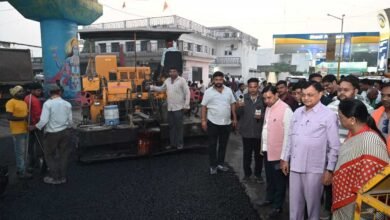 कोरबा की प्रमुख सड़कों के डामरीकरण कार्य का शुभारंभ, उद्योग मंत्री  लखन लाल देवांगन ने किया निरीक्षण