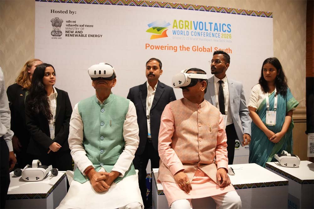 भारत मंडपम में 7वें एग्रीवोल्टाइक वर्ल्ड कॉन्फ्रेंस का केंद्रीय मंत्री शिवराज सिंह चौहान ने किया शुभारंभ भारत मंडपम में 7वें एग्रीवोल्टाइक वर्ल्ड कॉन्फ्रेंस का केंद्रीय मंत्री शिवराज सिंह चौहान ने किया शुभारंभ